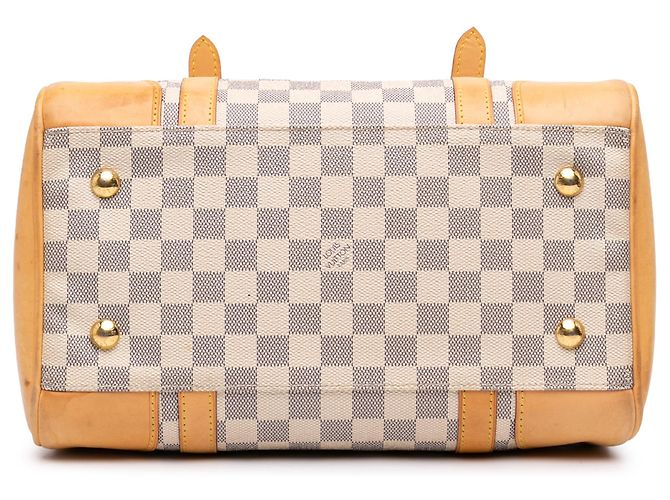 Louis Vuitton White Damier Azur Berkeley Bianco - vista 3