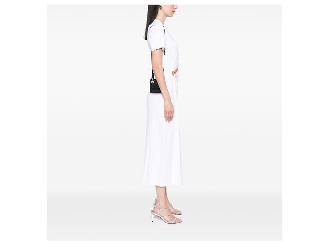 Dior Black Micro Lambskin Cannage Lady Dior Nero - vista 6