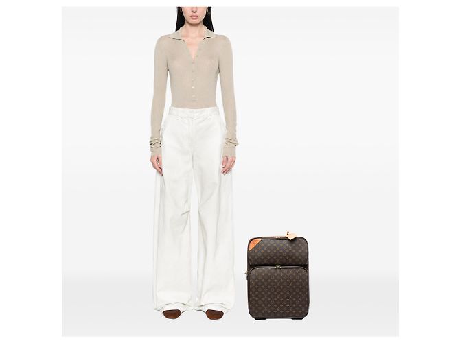 Louis Vuitton Brown Monogram Pegase Legere Business 55 Marrone - vista 5