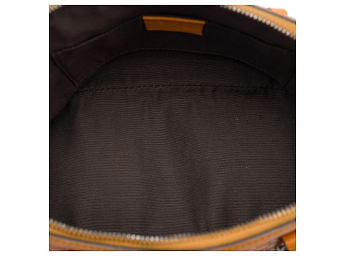 Borsa Dome Mini Microguccissima Gucci Orange Arancione - vista 4