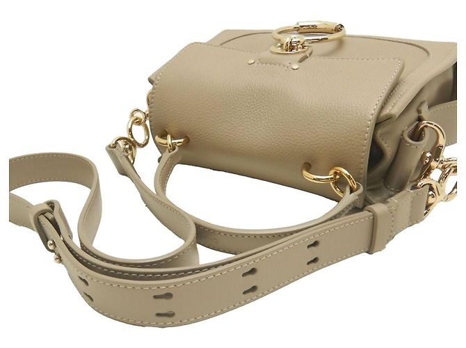 Chloé Beige Mini Leather Tess Day Satchel - view 16