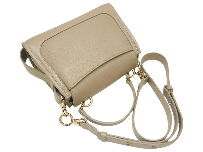 Chloé Beige Mini Leather Tess Day Satchel - view 18