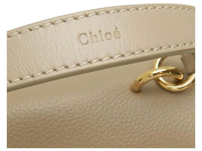 Chloé Beige Mini Leather Tess Day Satchel - view 6