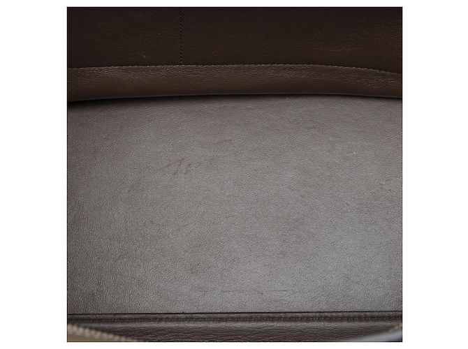 Céline Borsa Trapeze Celine Medium in vitello e camoscio marrone Taupe - vista 4