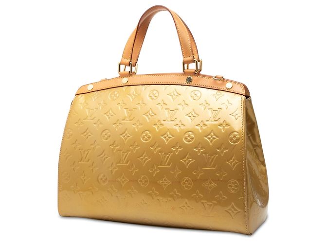 Louis Vuitton Beige Monogram Vernis Brea GM - vista 2