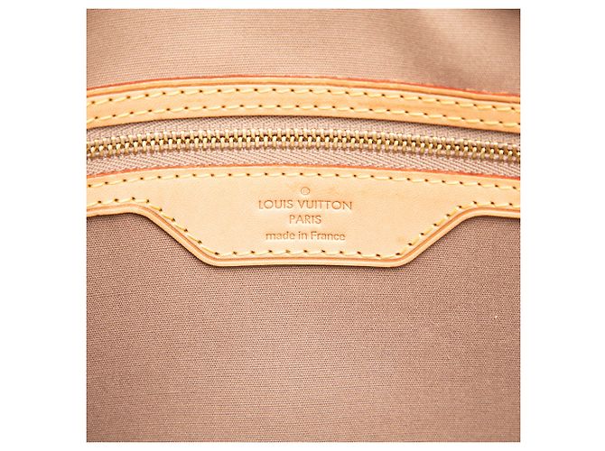 Louis Vuitton Beige Monogram Vernis Brea GM - vista 5