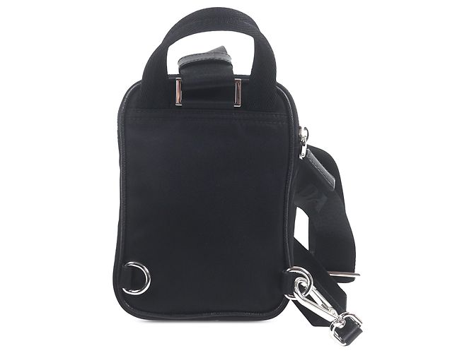 Custodia per smartphone Prada in Re-Nylon e Saffiano nero - vista 2