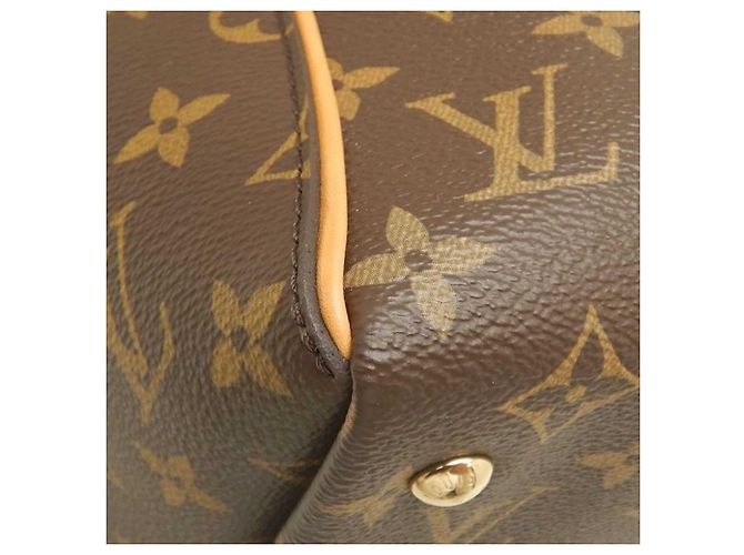 Louis Vuitton Brown Monogram Tournelle PM Marrone - vista 11