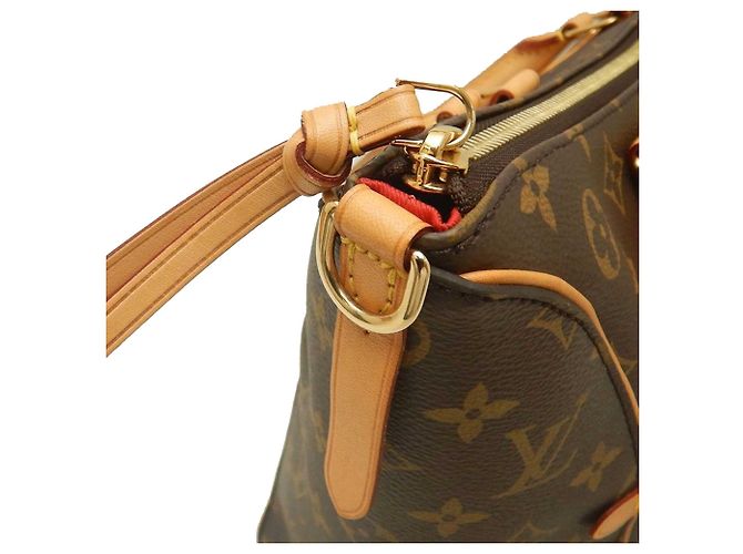 Louis Vuitton Brown Monogram Tournelle PM Marrone - vista 14