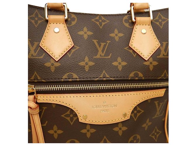 Louis Vuitton Brown Monogram Tournelle PM Marrone - vista 15