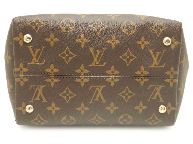 Louis Vuitton Brown Monogram Tournelle PM Marrone - vista 3