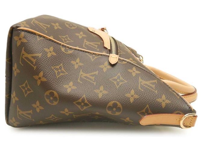 Louis Vuitton Brown Monogram Tournelle PM Marrone - vista 4