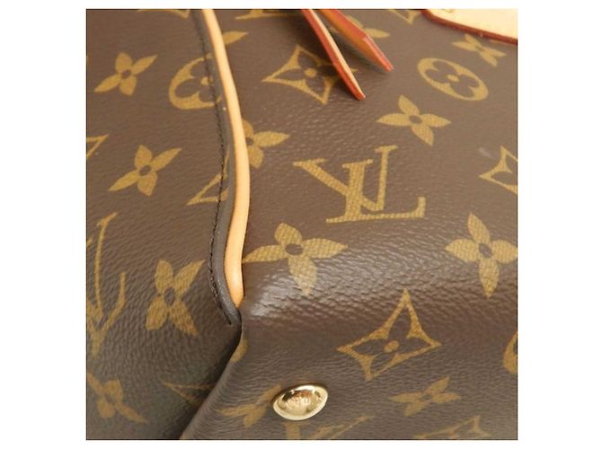 Louis Vuitton Brown Monogram Tournelle PM Marrone - vista 9