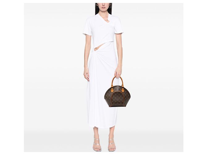 Louis Vuitton Brown Monogram Ellipse PM Marrone - vista 6