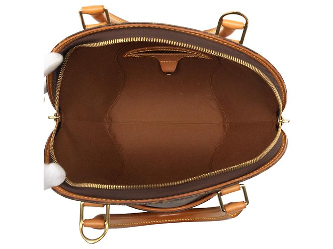 Louis Vuitton Brown Monogram Ellipse PM Marrone - vista 4