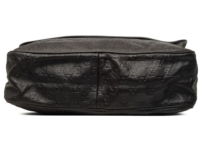 Borsa a tracolla Gucci Brown Guccissima Marrone Marrone scuro - vista 3