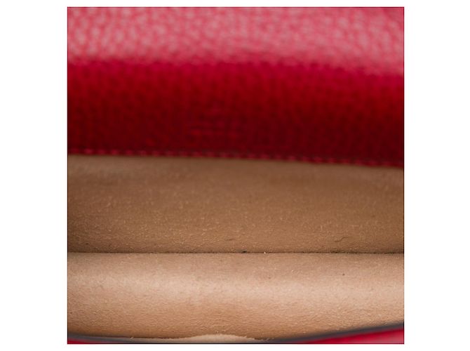 Gucci Mini Dionysus Crossbody in pelle di vitello rossa Rosso - vista 4