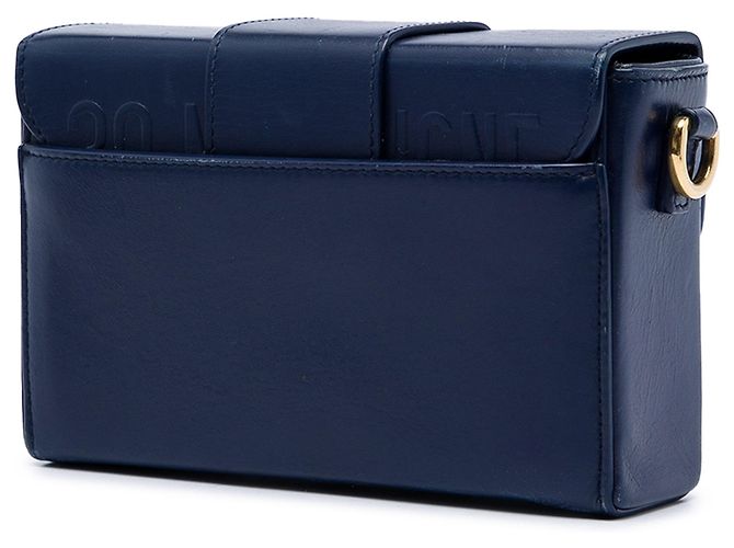 Borsa 30 Montaigne Dior in pelle blu Blu navy - vista 2