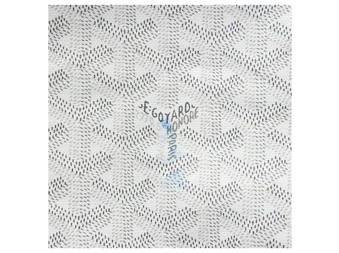 Tote Belharra reversibile in Goyardine bianca Goyard Bianco - vista 5
