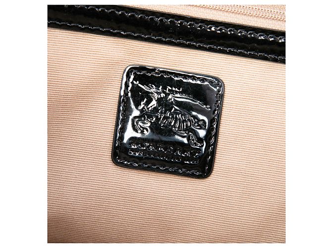 Burberry Beige Supernova Check Tote aus beschichtetem Canvas - Ansicht 5