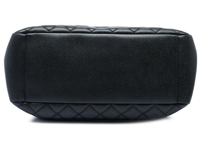 Chanel Black Caviar Grand Shopping Tote Schwarz - Ansicht 3
