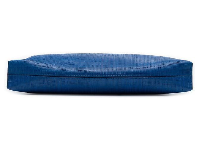 Clutch Anagram T in pelle blu LOEWE - vista 3