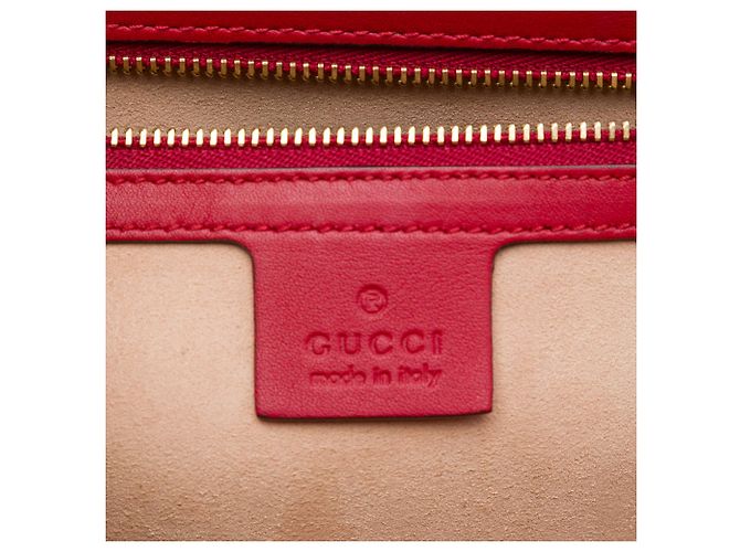 Padlock Borsa a tracolla Gucci Beige Medium GG Supreme con lucchetto - vista 5
