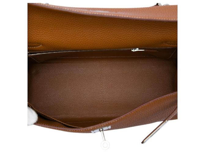 Hermès Brown Togo Kelly II Retourne 32 Marrone - vista 4