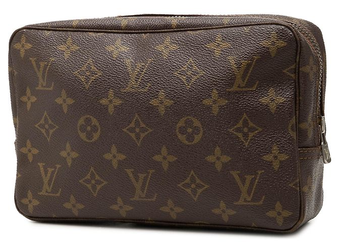 Louis Vuitton Brown Monogram Trousse Toilette 23 Marrone - vista 2