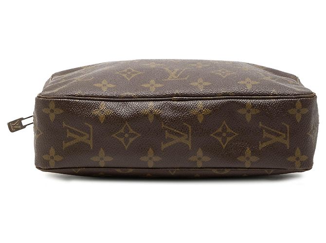 Louis Vuitton Brown Monogram Trousse Toilette 23 Marrone - vista 3