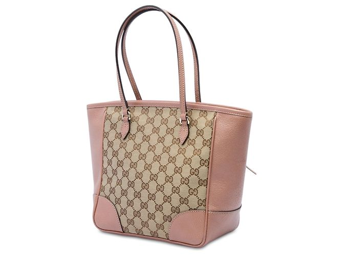 Gucci Bree Shopper aus beige GG Canvas - Ansicht 2