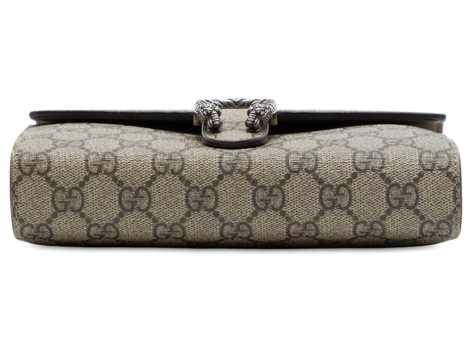 Portafoglio con catena Gucci Beige GG Supreme Dionysus - vista 3