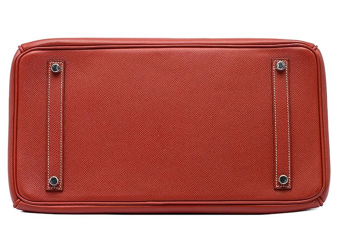 Hermès Brown Epsom Candy Verso Birkin Retourne 35 Marrone - vista 3
