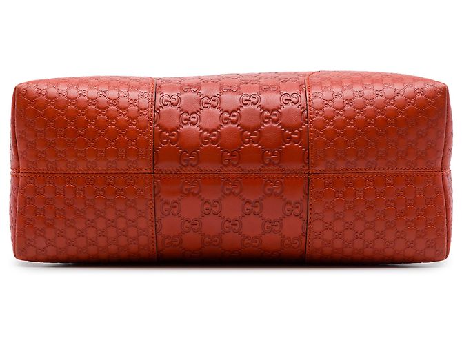 Gucci Orange Medium Guccissima Bree Dome Tote - Ansicht 3