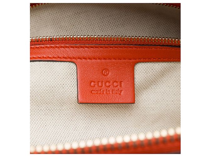 Gucci Orange Medium Guccissima Bree Dome Tote - Ansicht 5