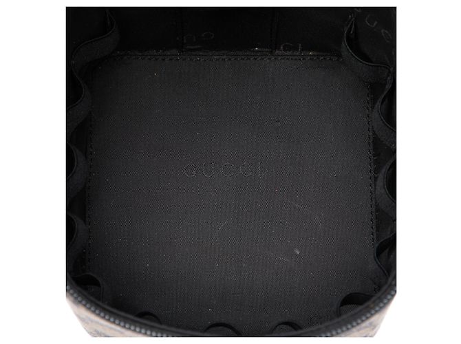 Borsa beauty Gucci Mini GG Canvas Marrone - vista 4