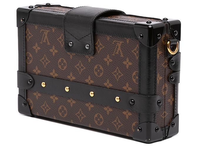 Louis Vuitton Brown Monogram Petite Malle Marrone - Ansicht 2