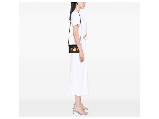 Louis Vuitton Brown Monogram Petite Malle Marrone - Ansicht 6