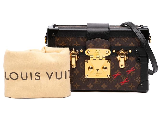 Louis Vuitton Brown Monogram Petite Malle Marrone - Ansicht 7
