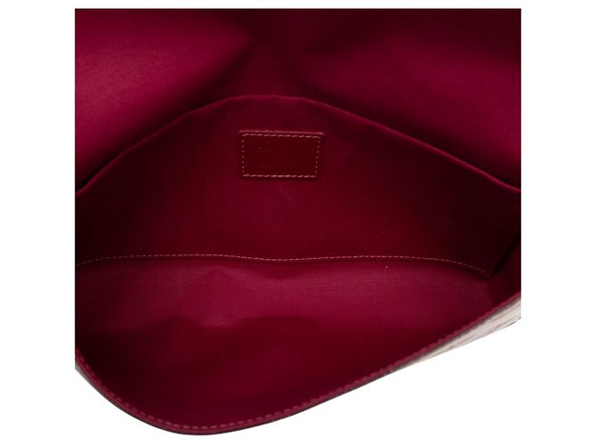 Louis Vuitton Pink Monogram Vernis Pochette Felicie Rosa - vista 4