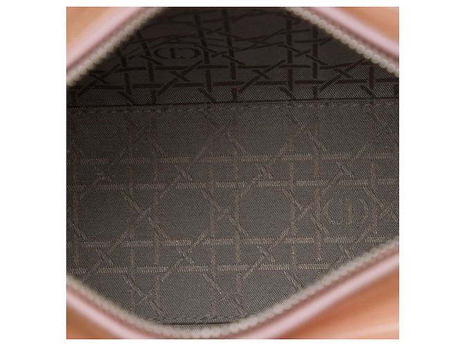 Dior Pink Medium Patent Cannage Lady Dior Rosa - vista 4