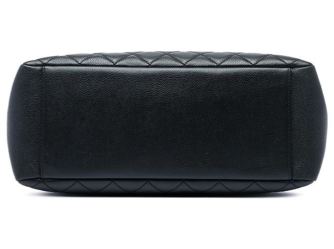Chanel Black Caviar Grand Shopping Tote Schwarz - Ansicht 3