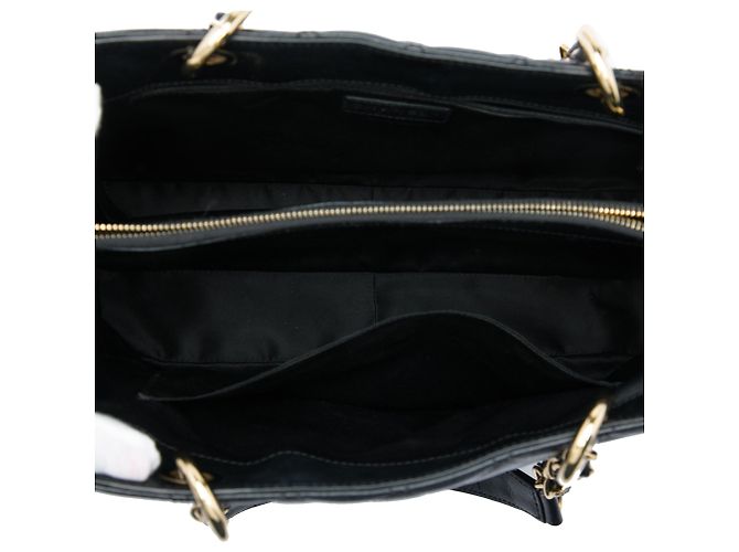 Chanel Black Caviar Grand Shopping Tote Schwarz - Ansicht 4
