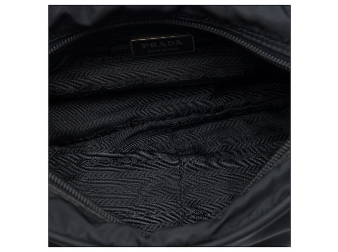 Borsa Camera Prada in Tessuto Nero - vista 4