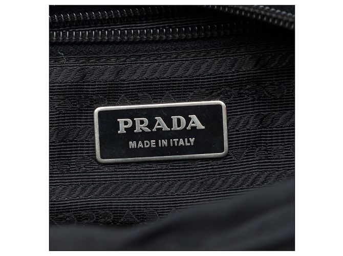 Borsa Camera Prada in Tessuto Nero - vista 5