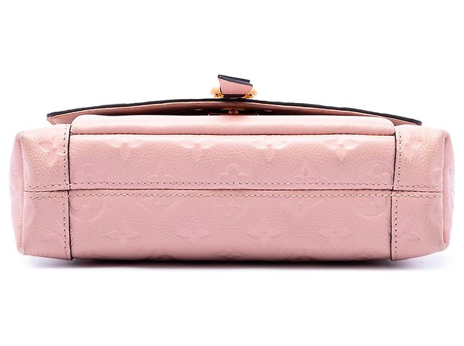 Louis Vuitton Pink Monogram Empreinte Blanche BB Rosa - vista 3
