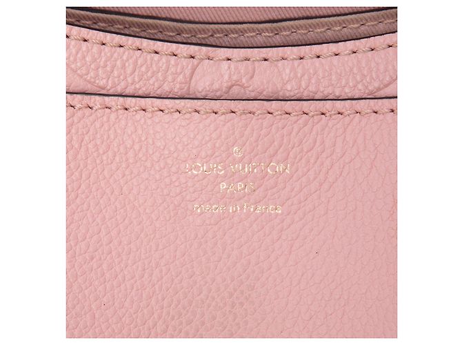 Louis Vuitton Pink Monogram Empreinte Blanche BB Rosa - vista 5