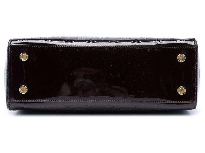 Louis Vuitton Purple Monogram Vernis Brea MM Porpora - vista 3