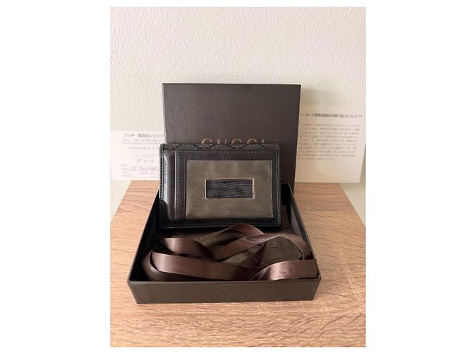 Portacarte Gucci Monogram Nero - vista 2