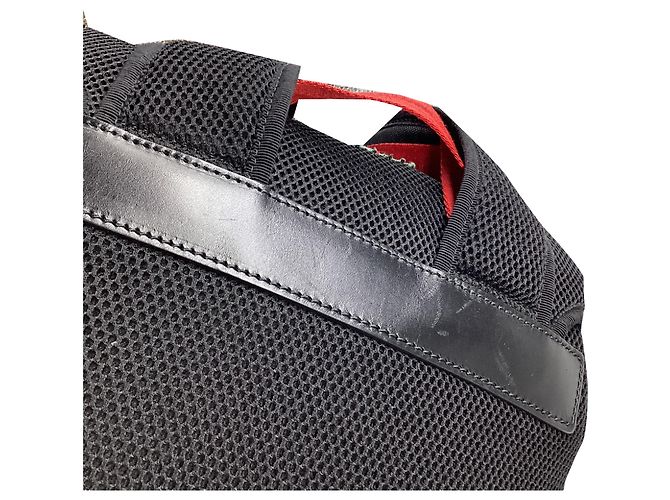 Mochila Gucci Hollywood bordada en poliéster negro - vista 11